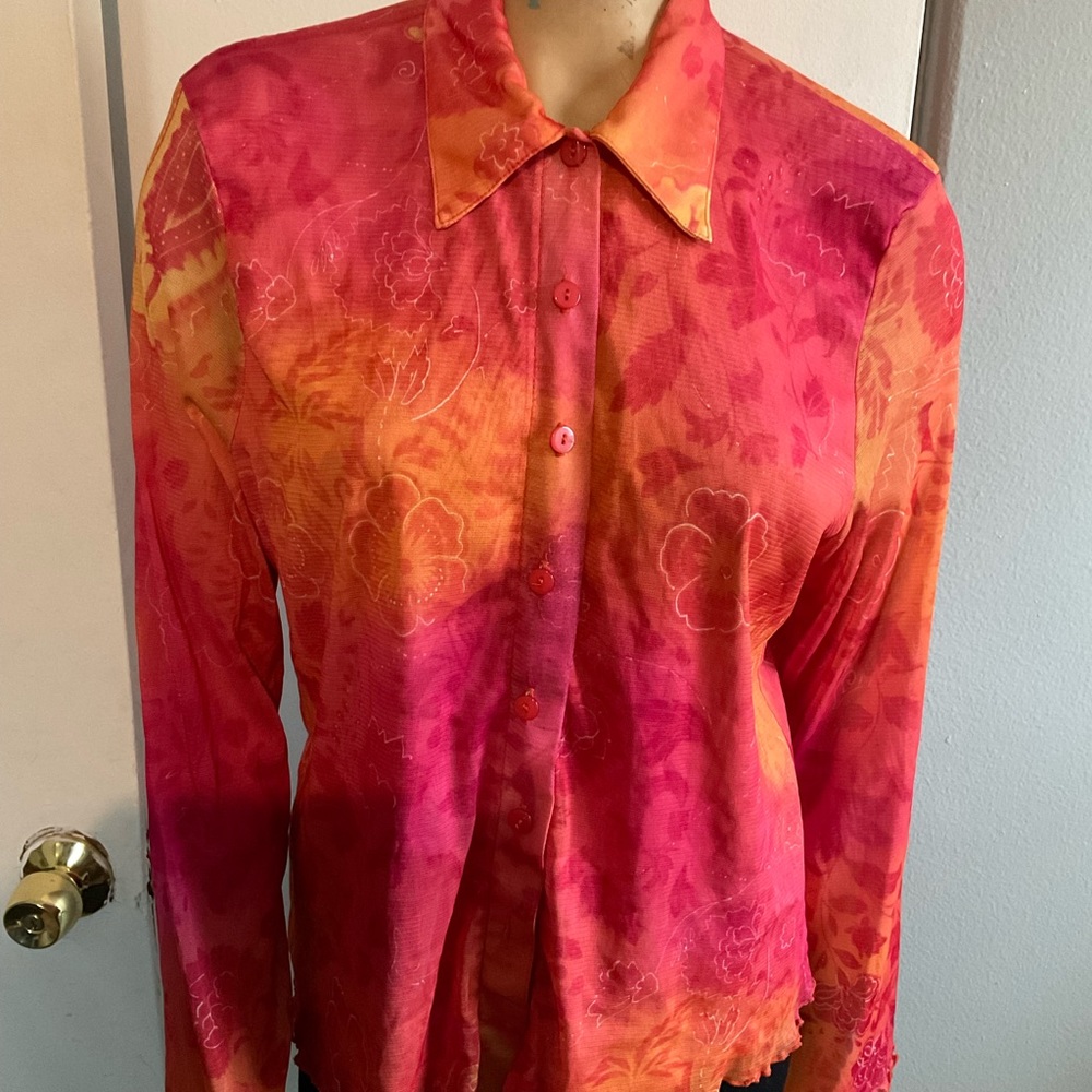 Assorted shirts.